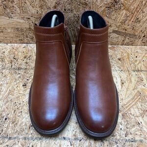 Alfani Rogan Tan Plain Toe Chelsea Mens 8M Casual Dress Boots